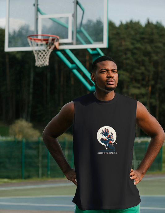 COURAGE- MEN’S SLEEVELESS T-SHIRT