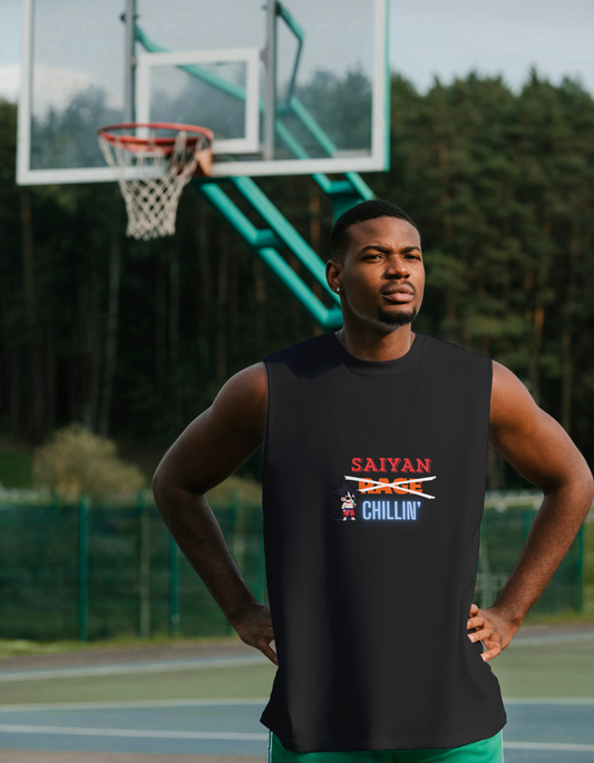 JUST CHILLIN’- MEN’S SLEEVELESS T-SHIRT