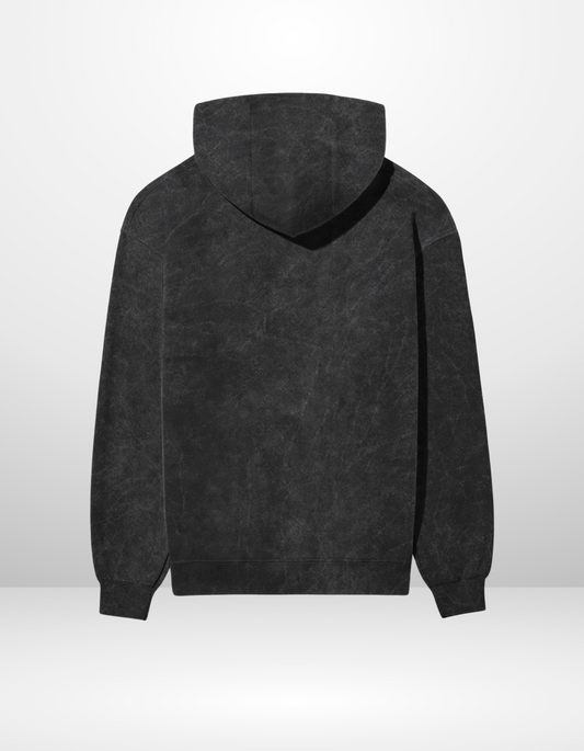 BELIEVE- UNISEX ACID WASH HOODED SWEATSHIRT