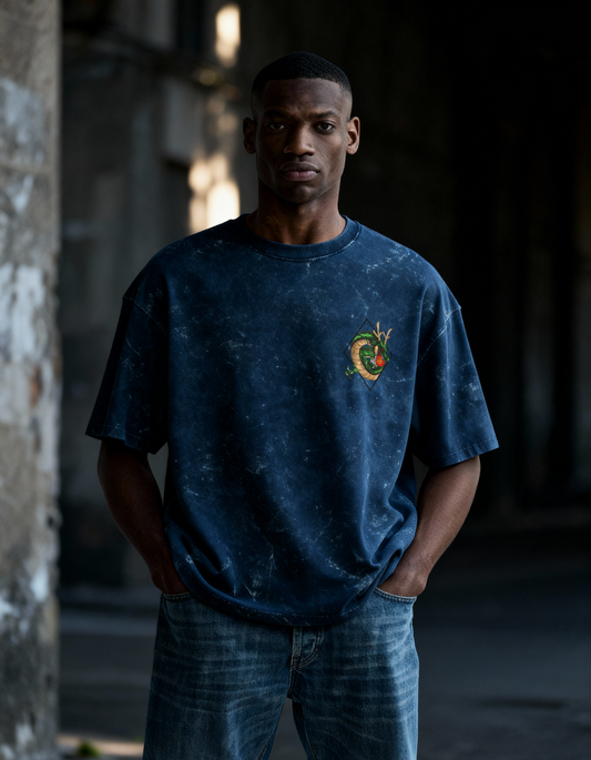 I AM THE HOPE- UNISEX ACID WASHED OVERSIZED T-SHIRT