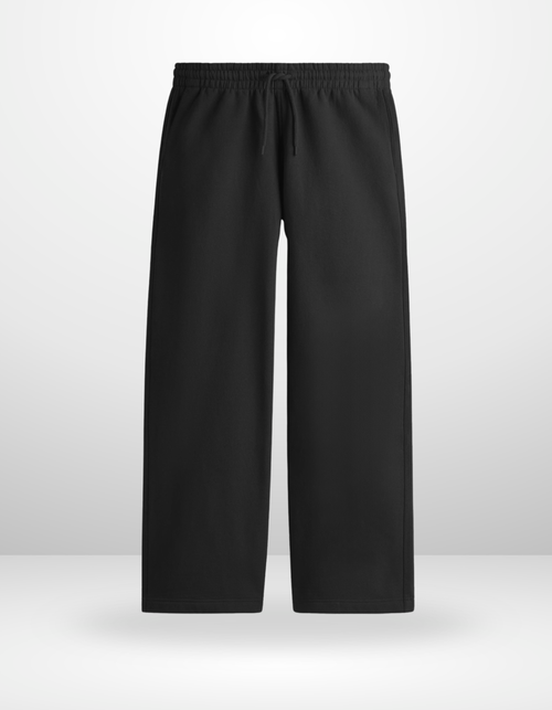 BLEND black unisex terry sweatpants — view 2
