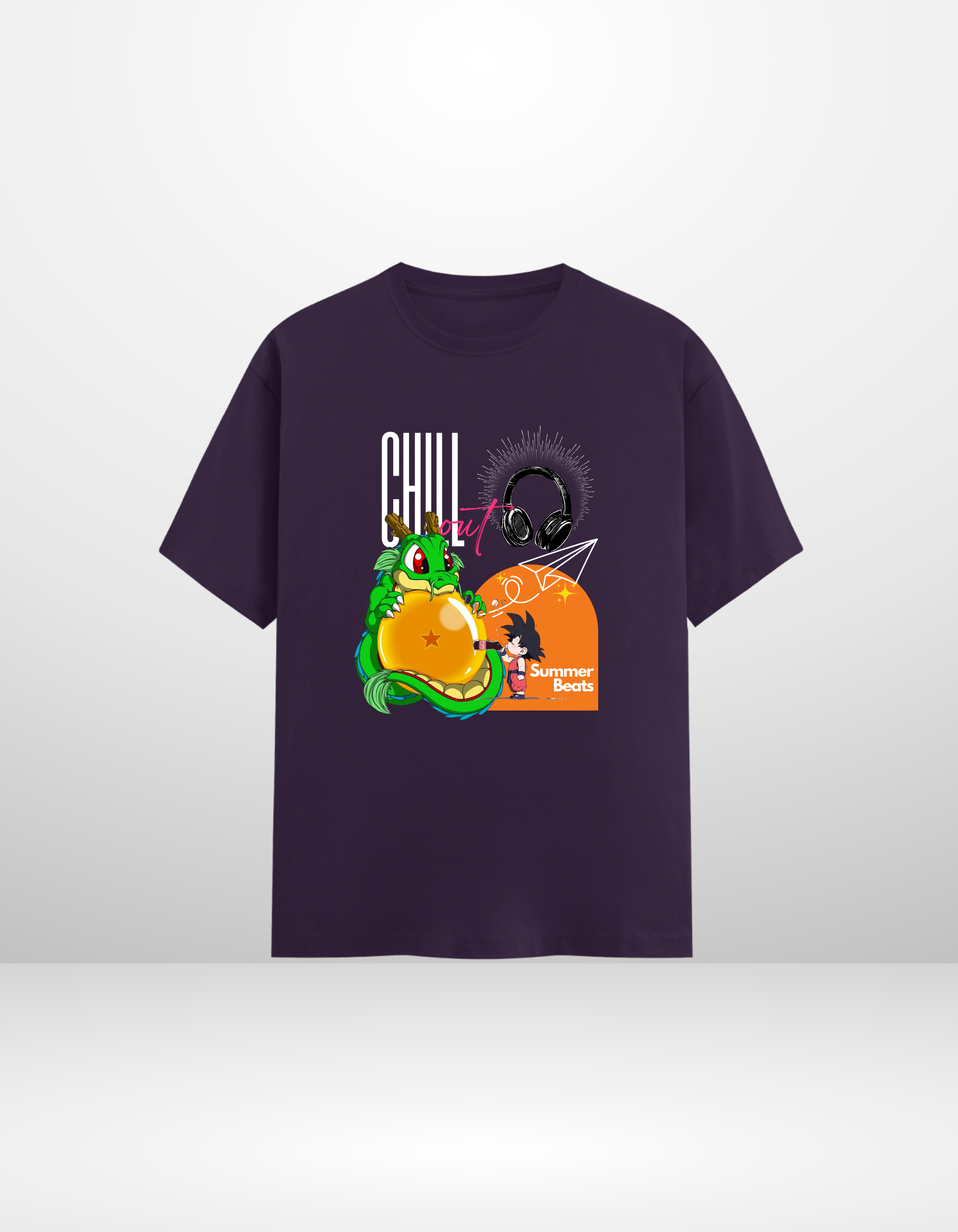 SON GOKU: CHILL OUT — CLASSIC CREW T-SHIRT