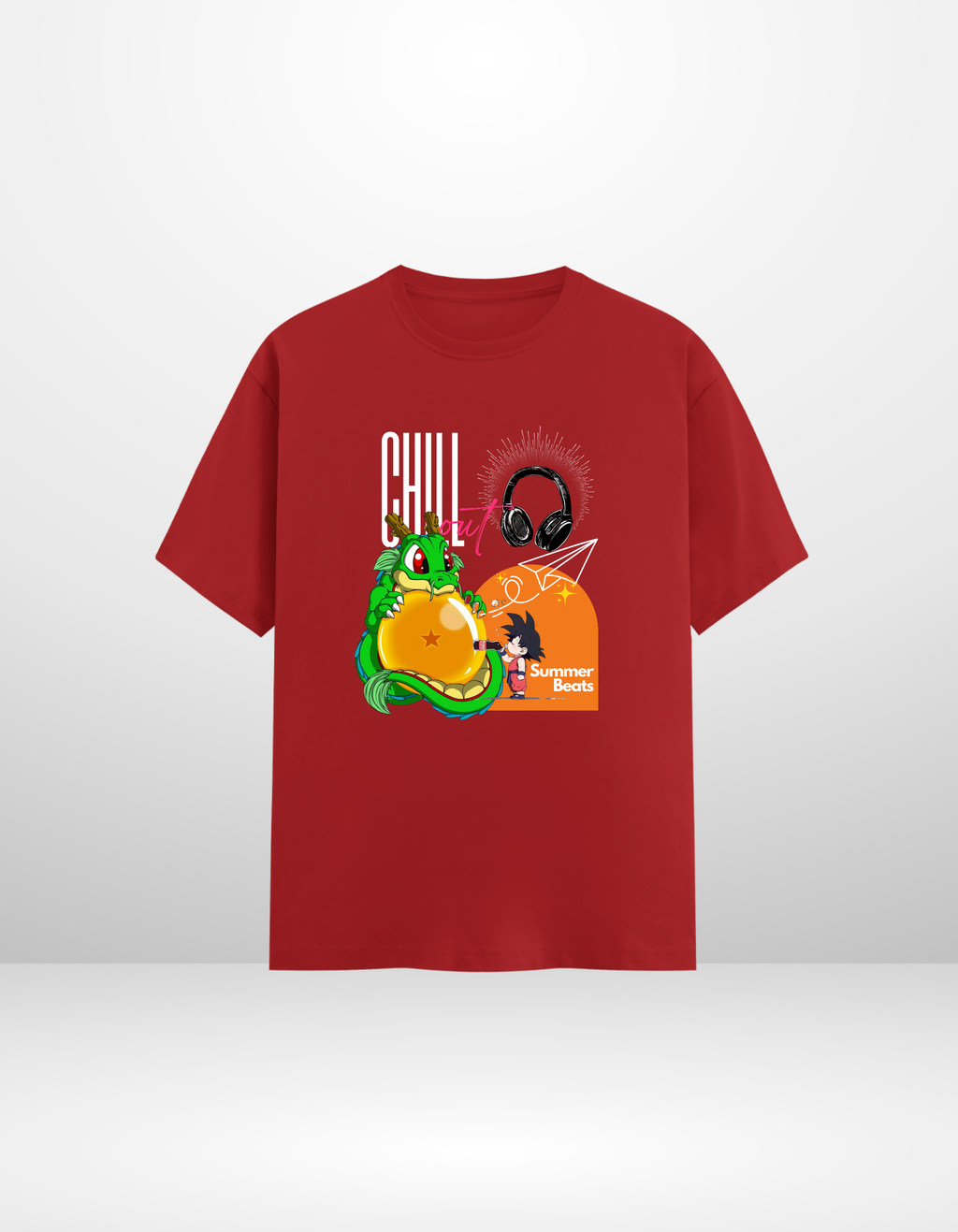 SON GOKU: CHILL OUT — CLASSIC CREW T-SHIRT