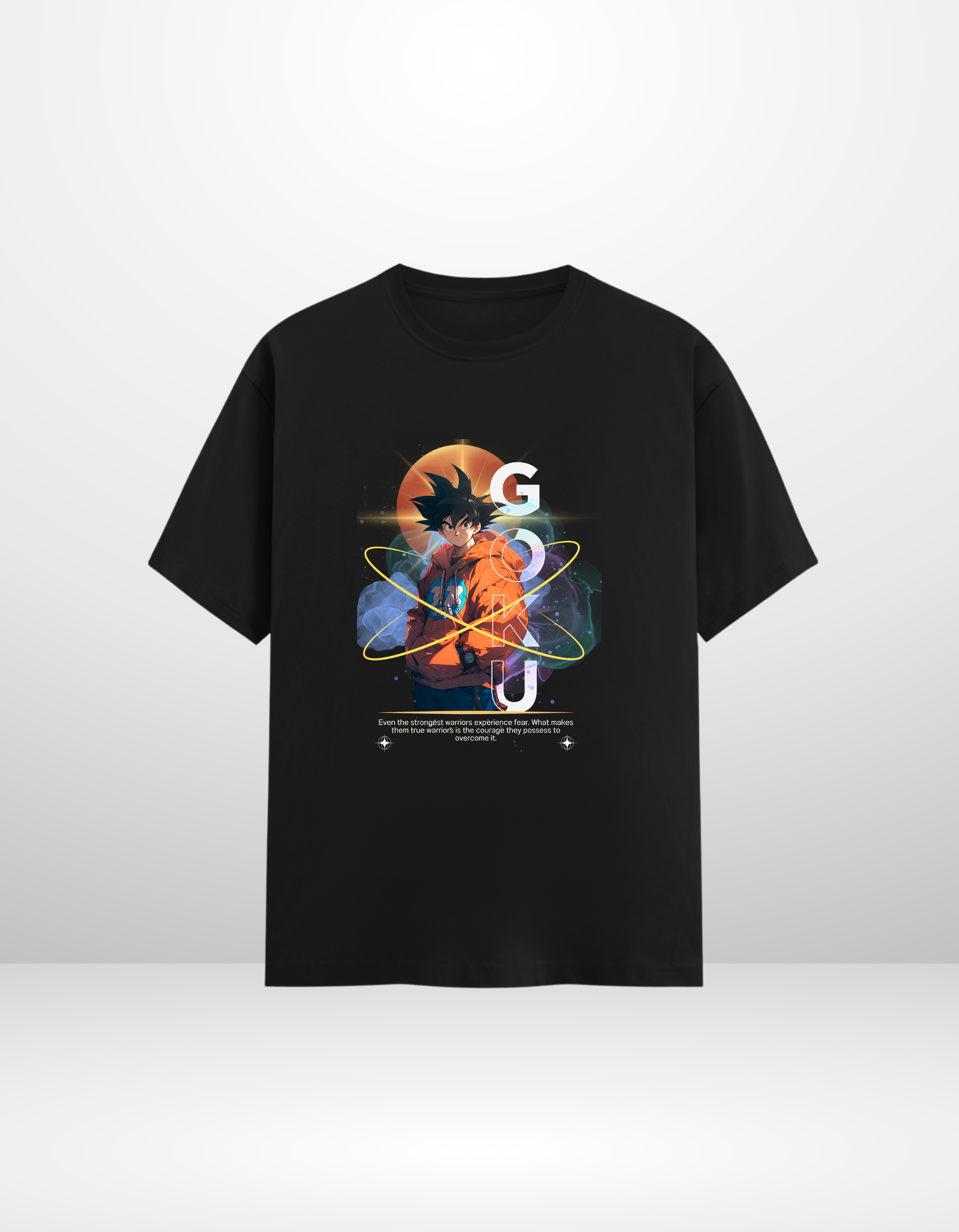 GOKU: FEAR NOTHING — CLASSIC CREW T-SHIRT