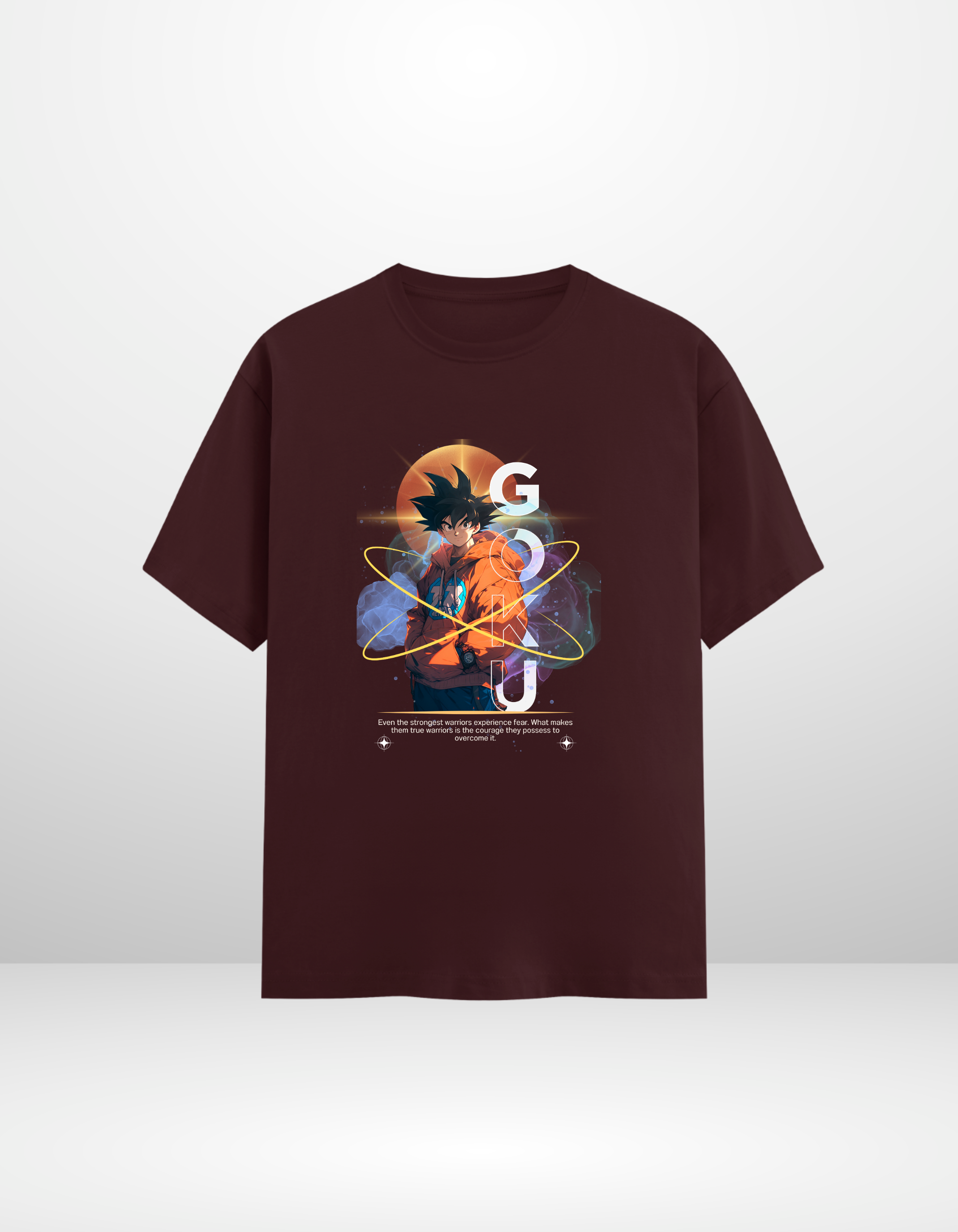 GOKU: FEAR NOTHING — CLASSIC CREW T-SHIRT