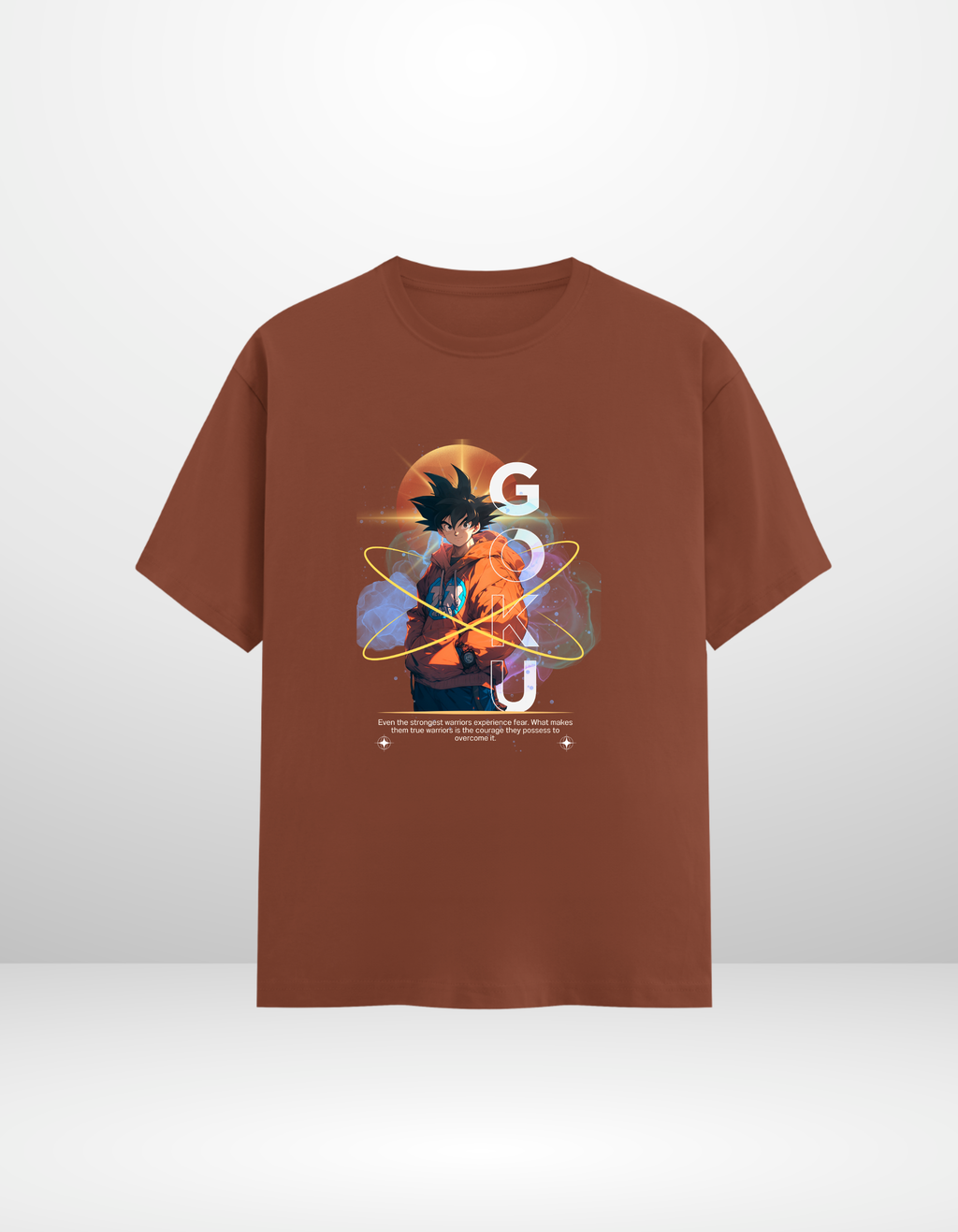 GOKU: FEAR NOTHING — CLASSIC CREW T-SHIRT