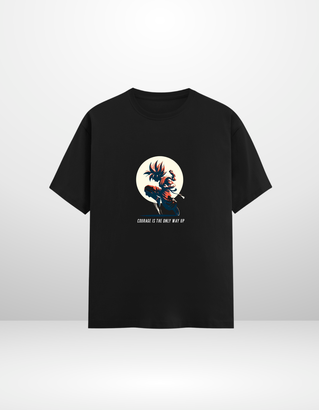 GOKU: COURAGE — CLASSIC CREW T-SHIRT