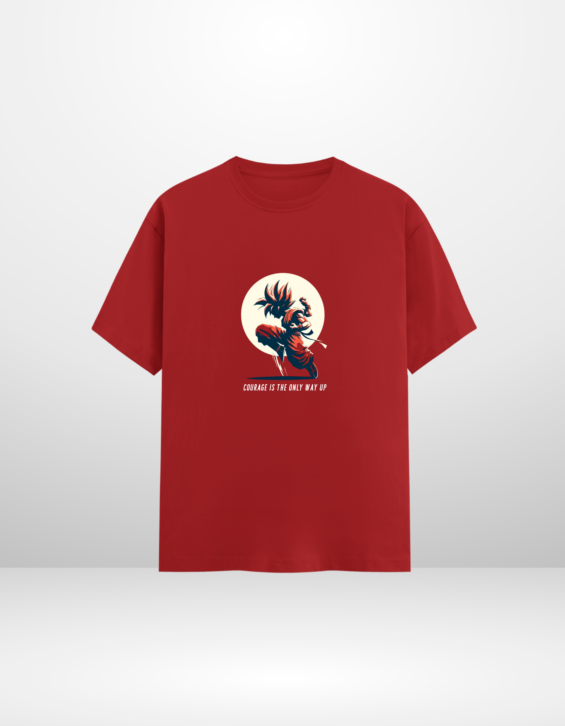 GOKU: COURAGE — CLASSIC CREW T-SHIRT