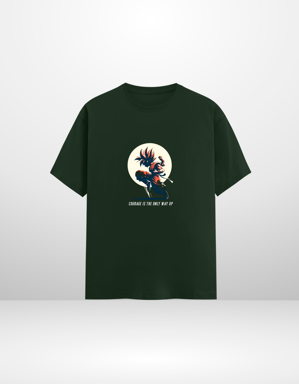 GOKU: COURAGE — CLASSIC CREW T-SHIRT