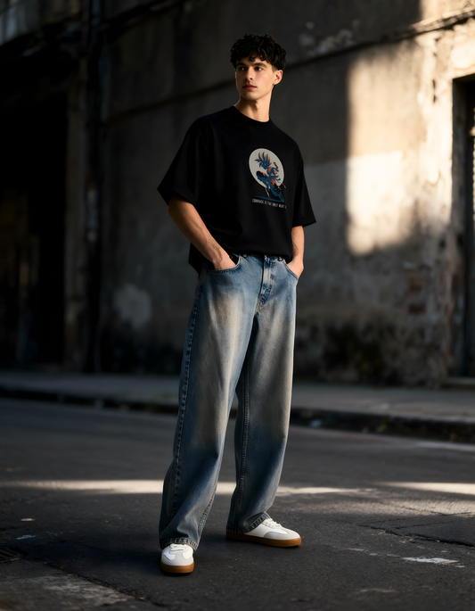 COURAGE- CLASSIC CREW T-SHIRT