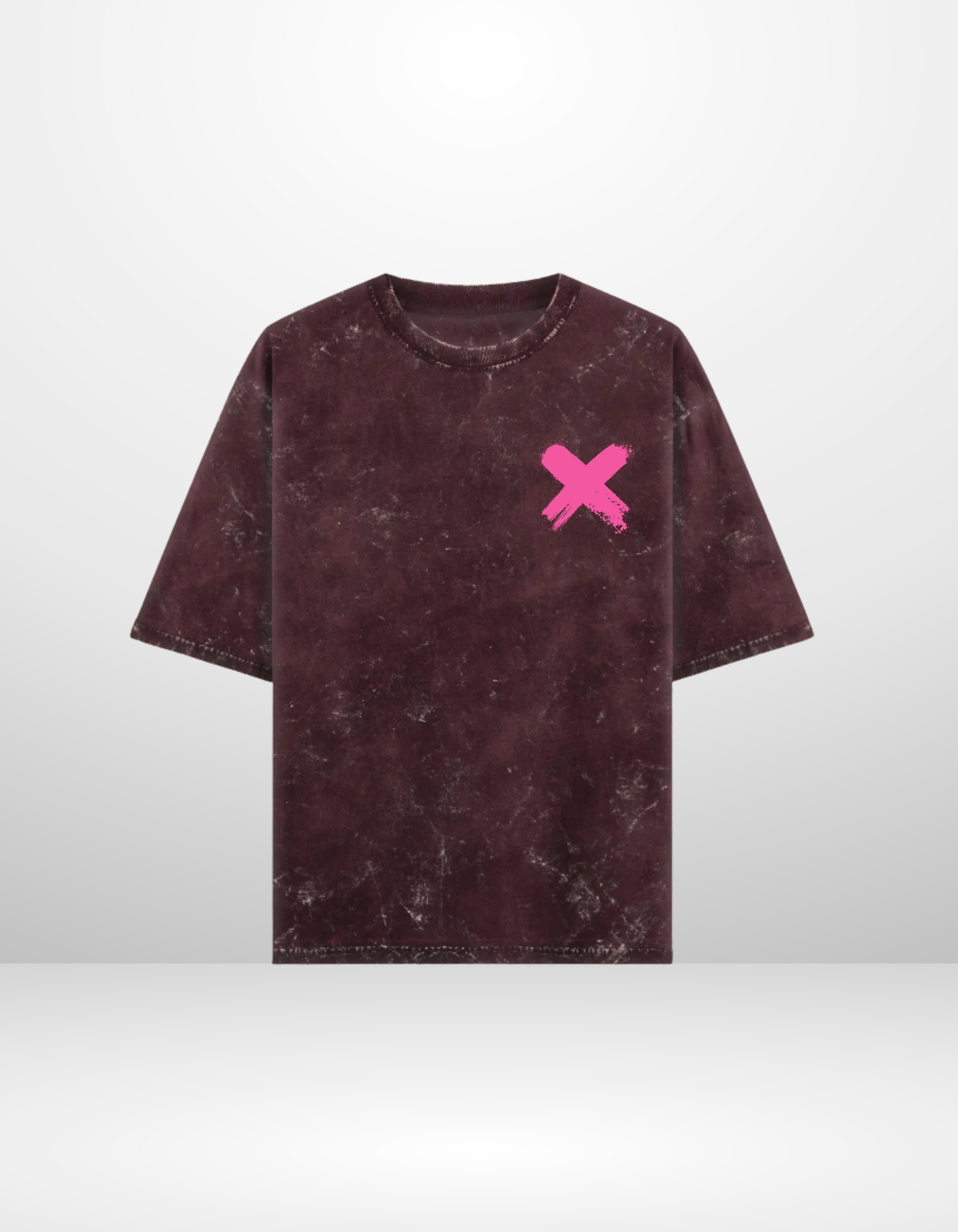 MIGHTY FRIEZA- MENS ACID WASHED OVERSIZED T-SHIRT