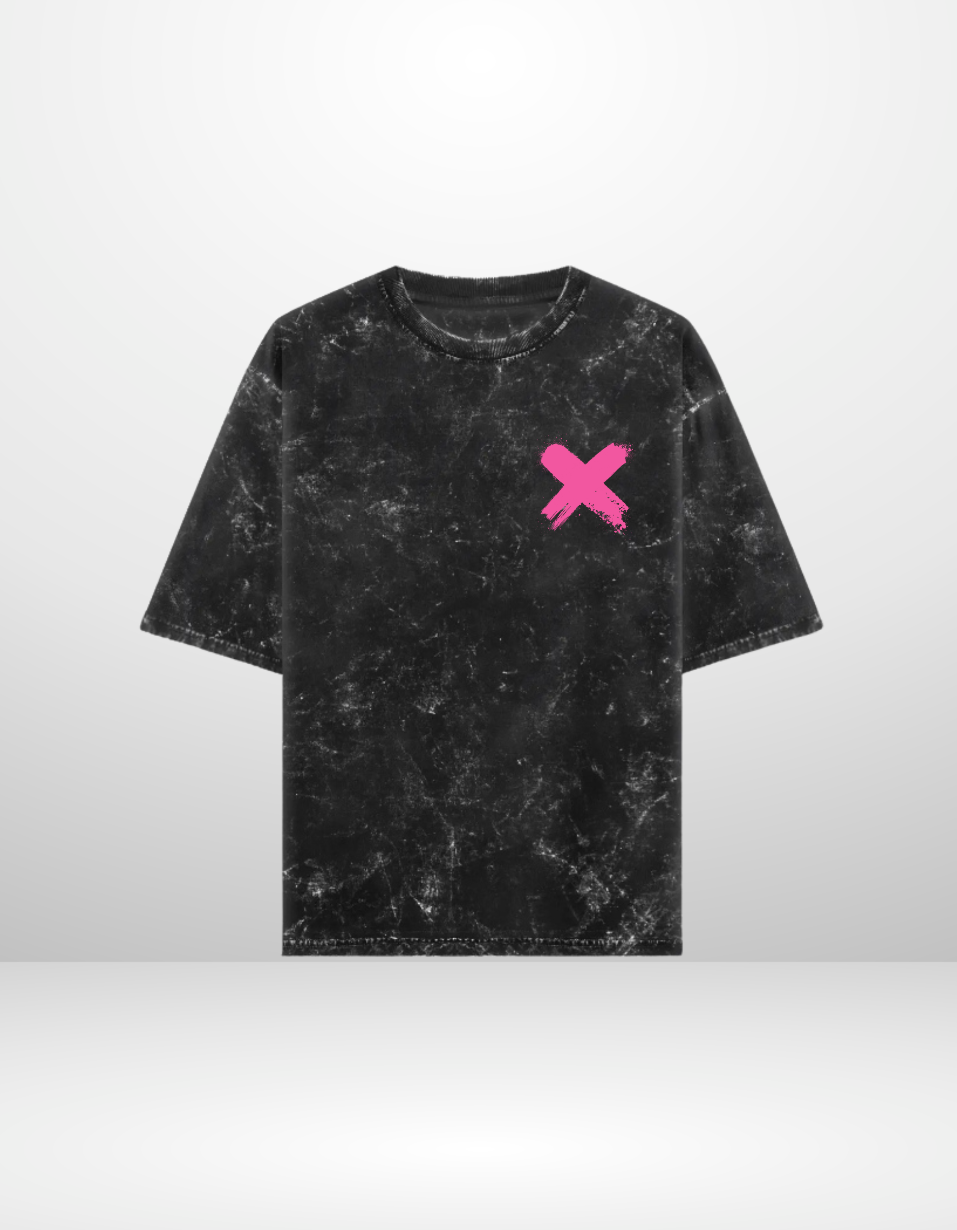FRIEZA: THE MIGHTY — ACID WASH OVERSIZED T-SHIRT