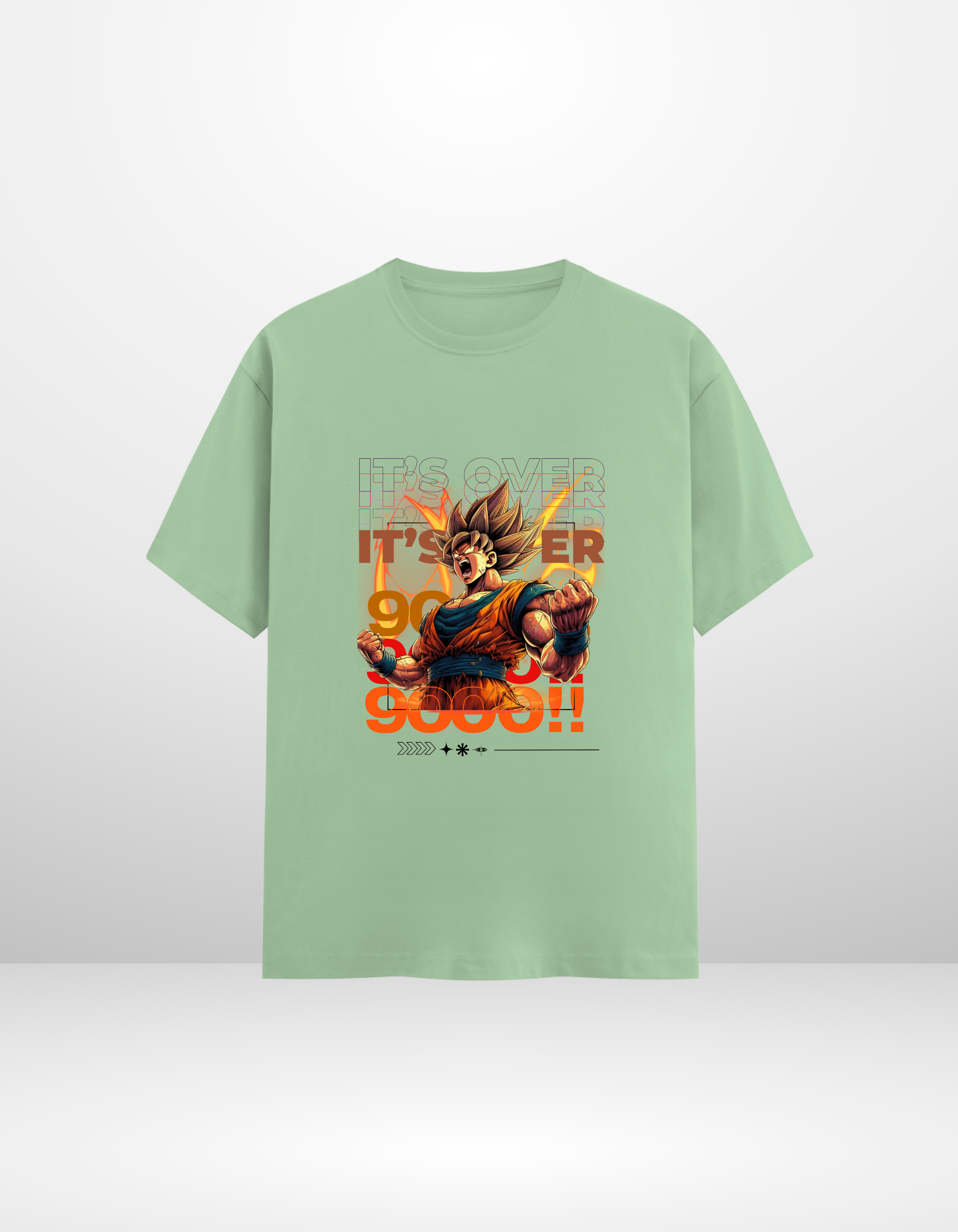 GOKU: OVER 9000 — CLASSIC CREW T-SHIRT