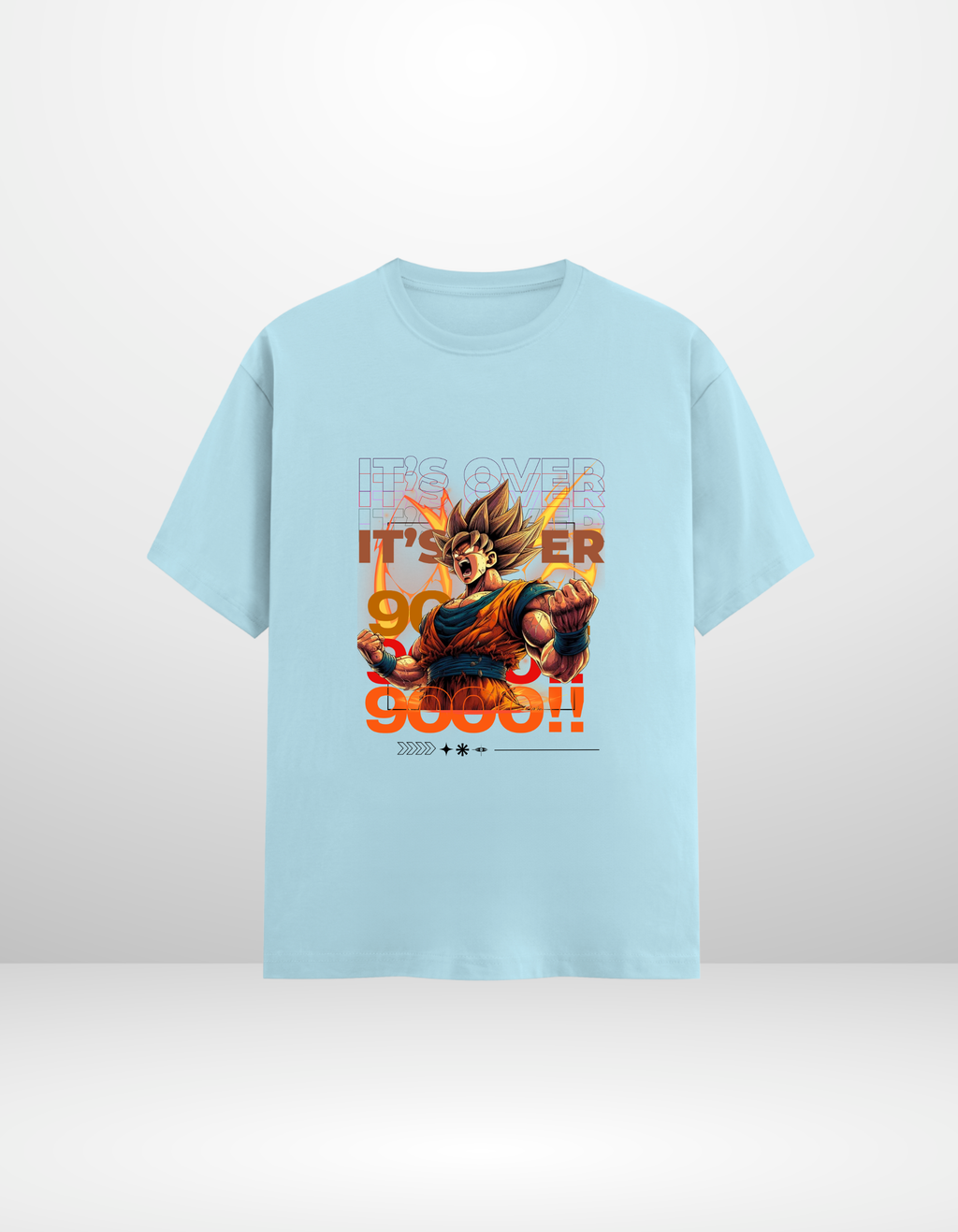 GOKU: OVER 9000 — CLASSIC CREW T-SHIRT