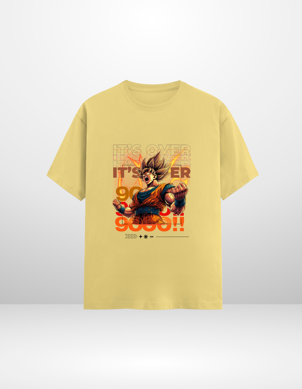 GOKU: OVER 9000 — CLASSIC CREW T-SHIRT