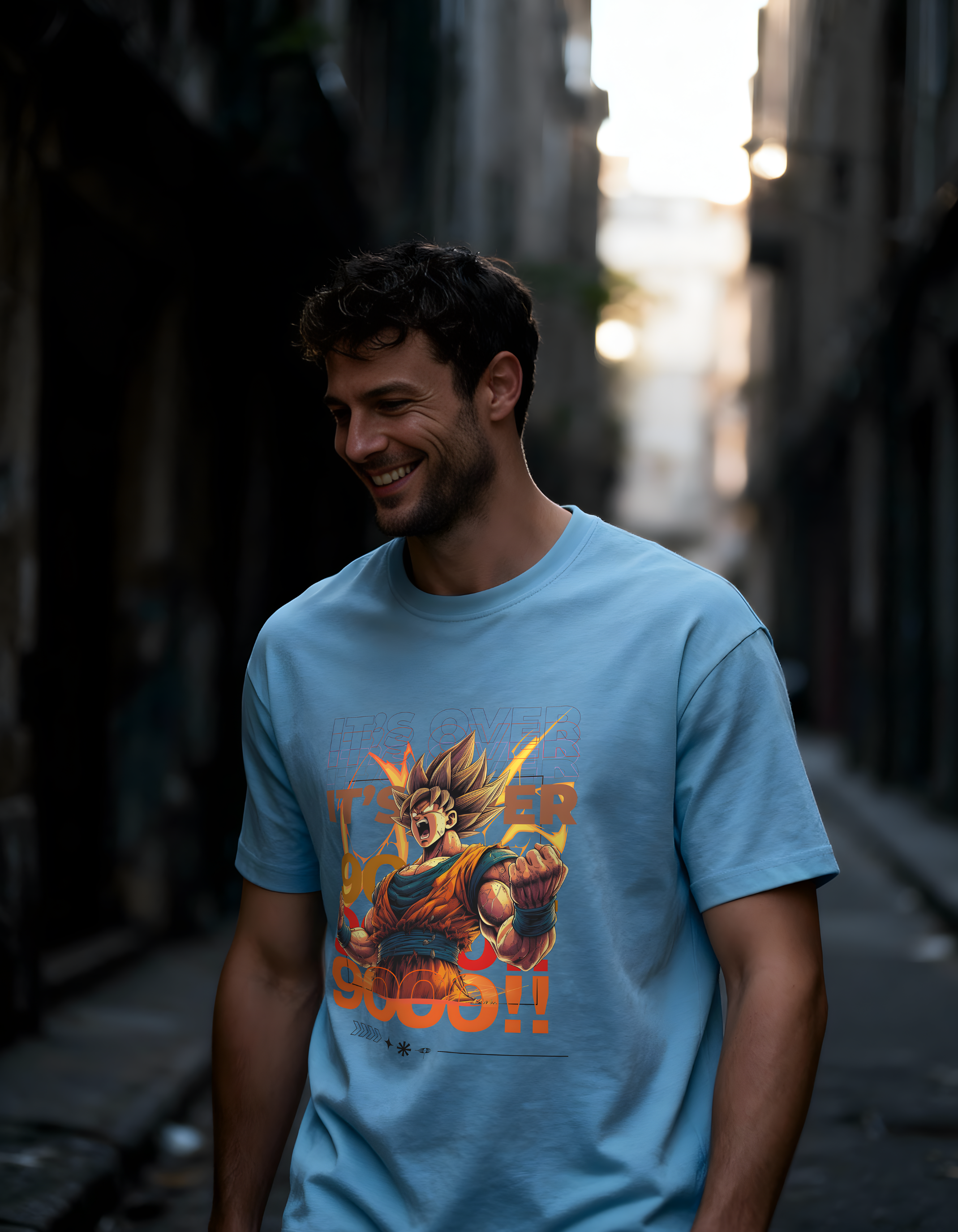 GOKU: OVER 9000 — CLASSIC CREW T-SHIRT