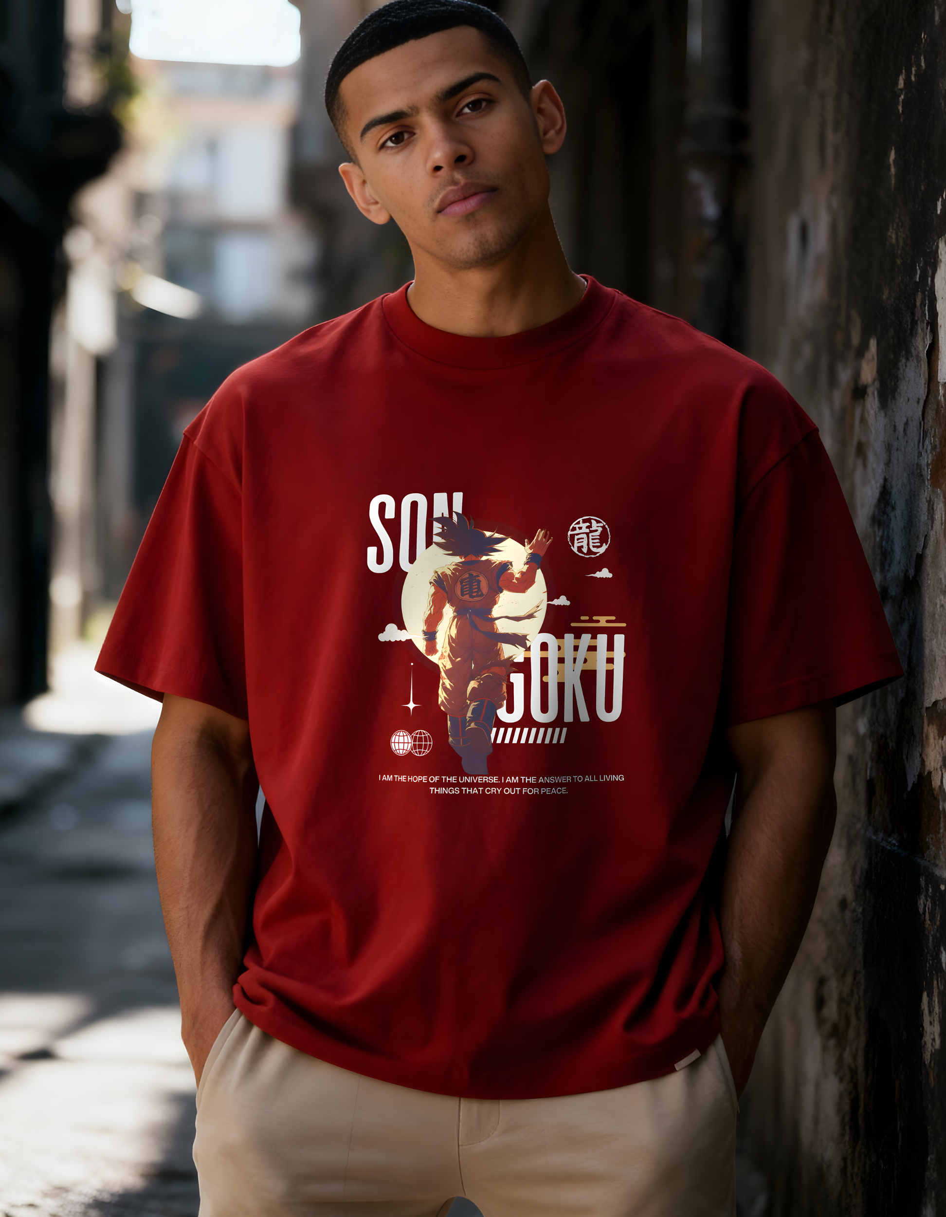 SON GOKU: HOPE — CLASSIC CREW T-SHIRT