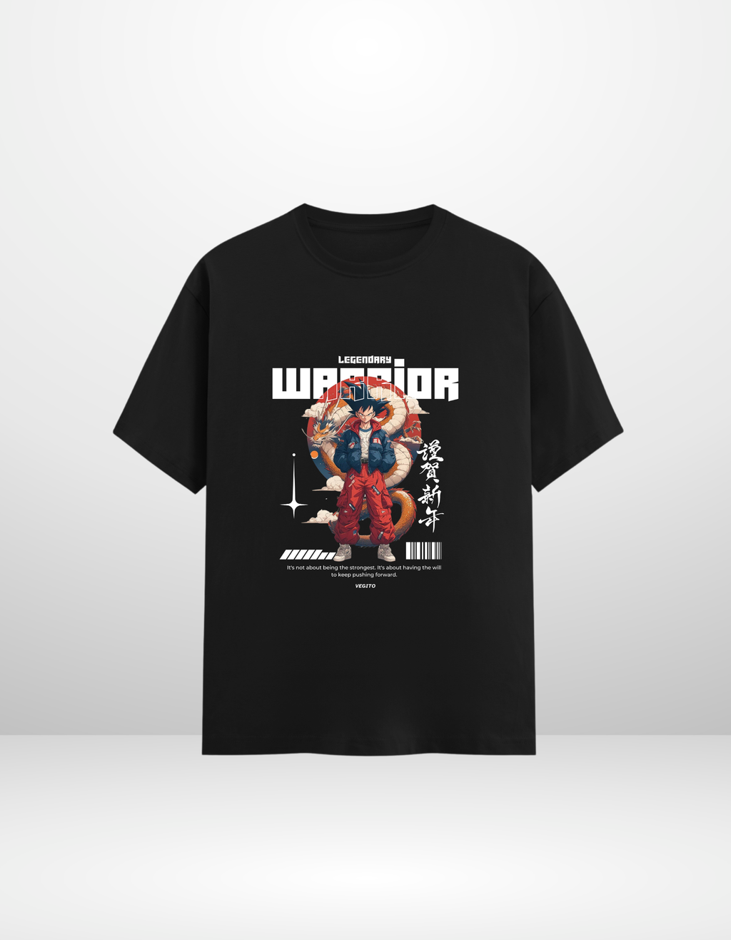 VEGITO: LEGENDARY WARRIOR — CLASSIC CREW T-SHIRT