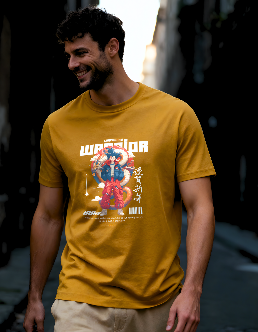 VEGITO: LEGENDARY WARRIOR — CLASSIC CREW T-SHIRT