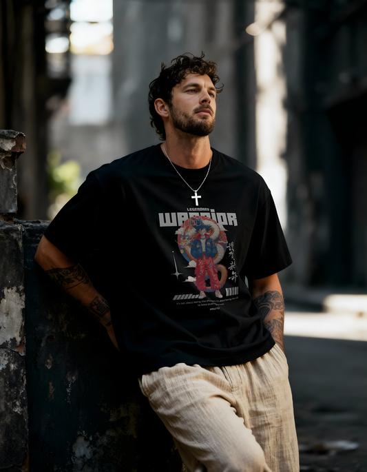 THE LEGENDARY WARRIOR - CLASSIC CREW T-SHIRT