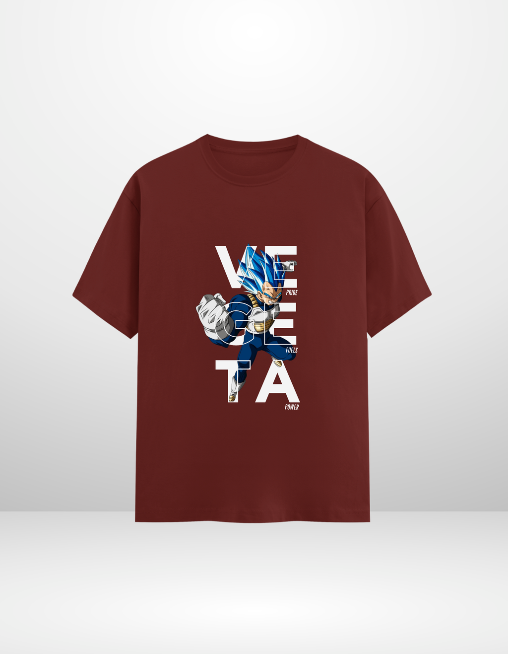 VEGETA: PRIDE FUELS POWER — CLASSIC CREW T-SHIRT