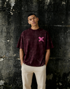 FRIEZA: THE MIGHTY — ACID WASH OVERSIZED T-SHIRT