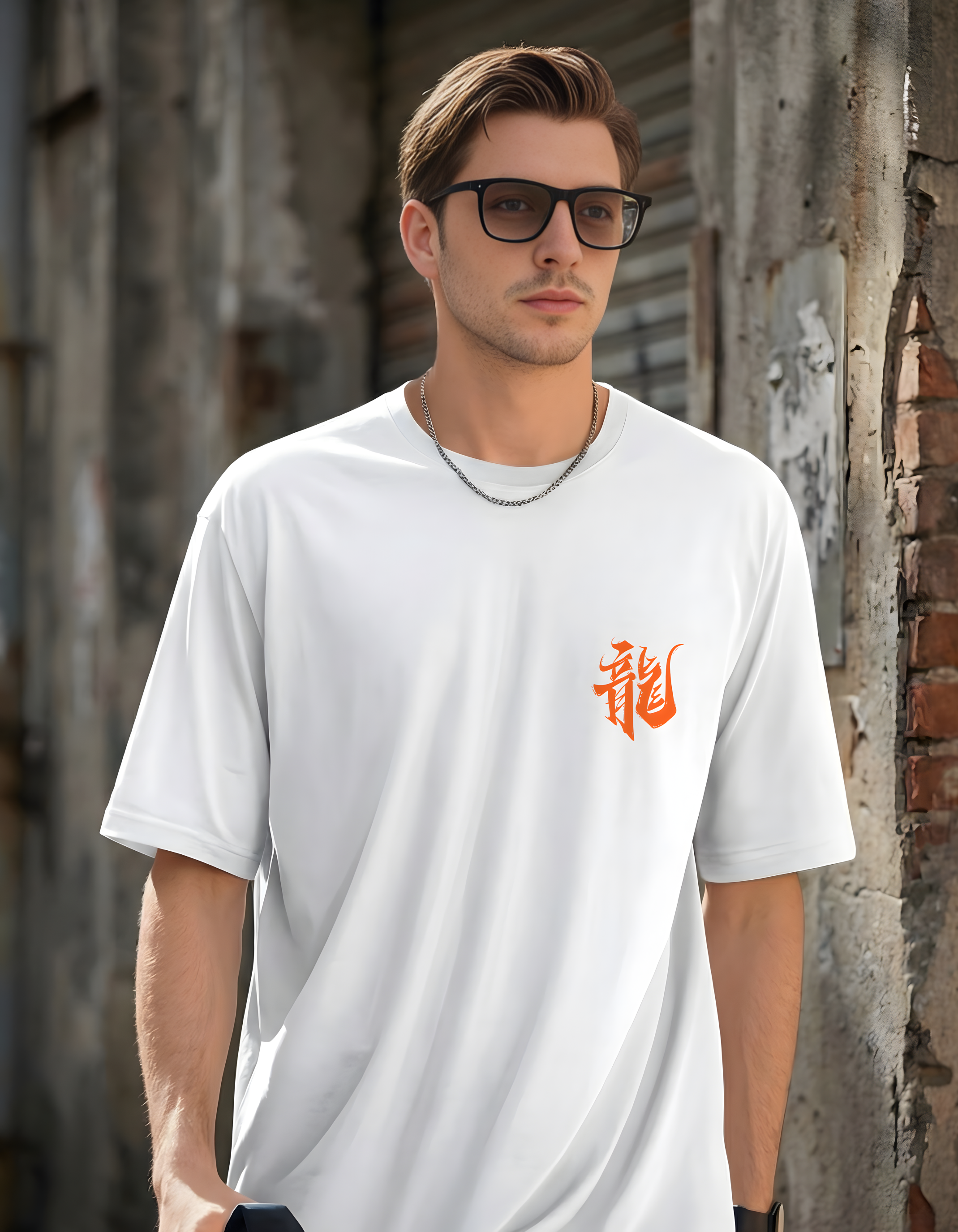 GOKU:OVER 9000-MENS TERRY OVERSIZED T-SHIRT