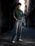GOKU: OVER 9000 — ACID WASH OVERSIZED T-SHIRT
