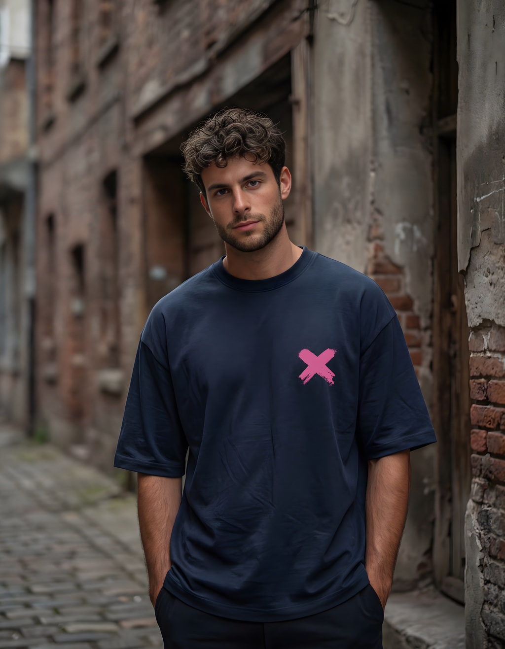 MIGHTY FRIEZA- MENS TERRY OVERSIZED T-SHIRT