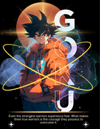 GOKU: FEAR NOTHING — ACID WASH OVERSIZED T-SHIRT