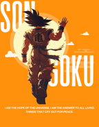 SON GOKU: HOPE — ACID WASH OVERSIZED T-SHIRT