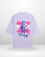 MIGHTY FRIEZA- MENS TERRY OVERSIZED T-SHIRT