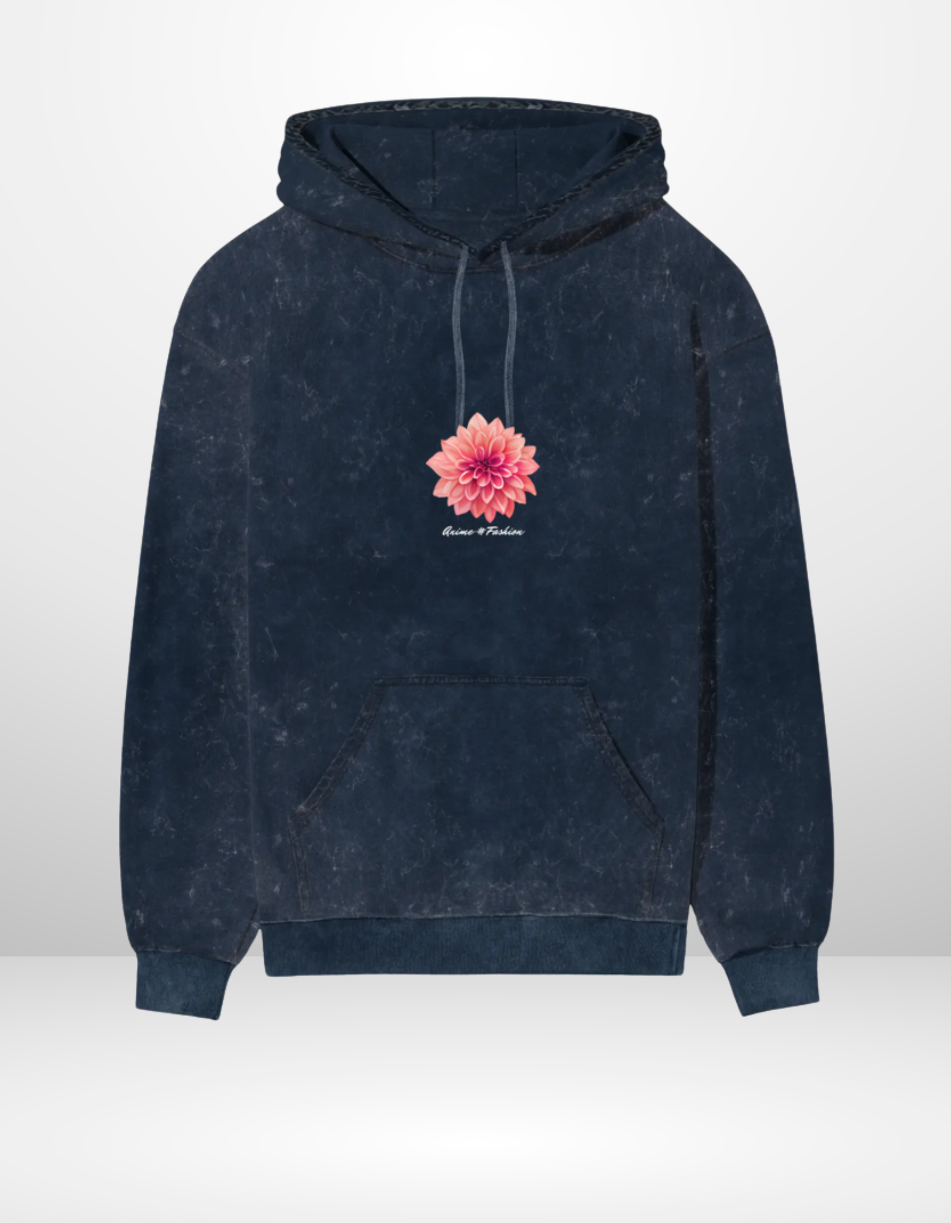 VEGETA: STREETS — ACID WASH HOODIE