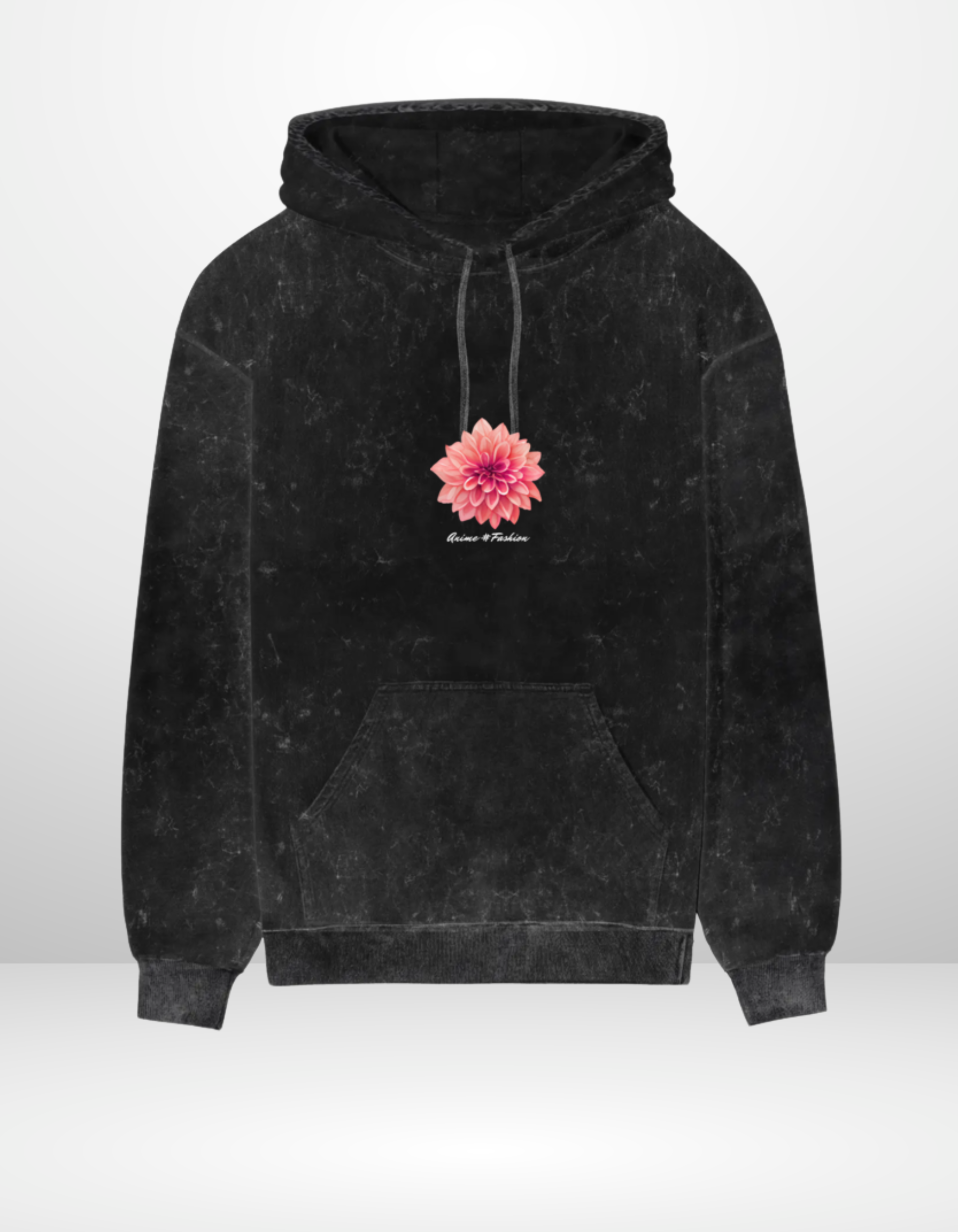 VEGETA: STREETS — ACID WASH HOODIE