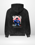 VEGETA: STREETS — ACID WASH HOODIE