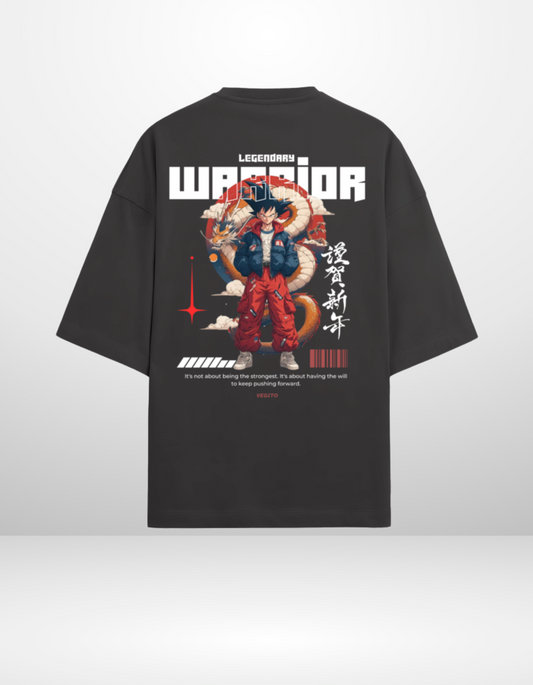 LEGENDARY WARRIOR- UNISEX TERRY OVERSIZED T-SHIRT