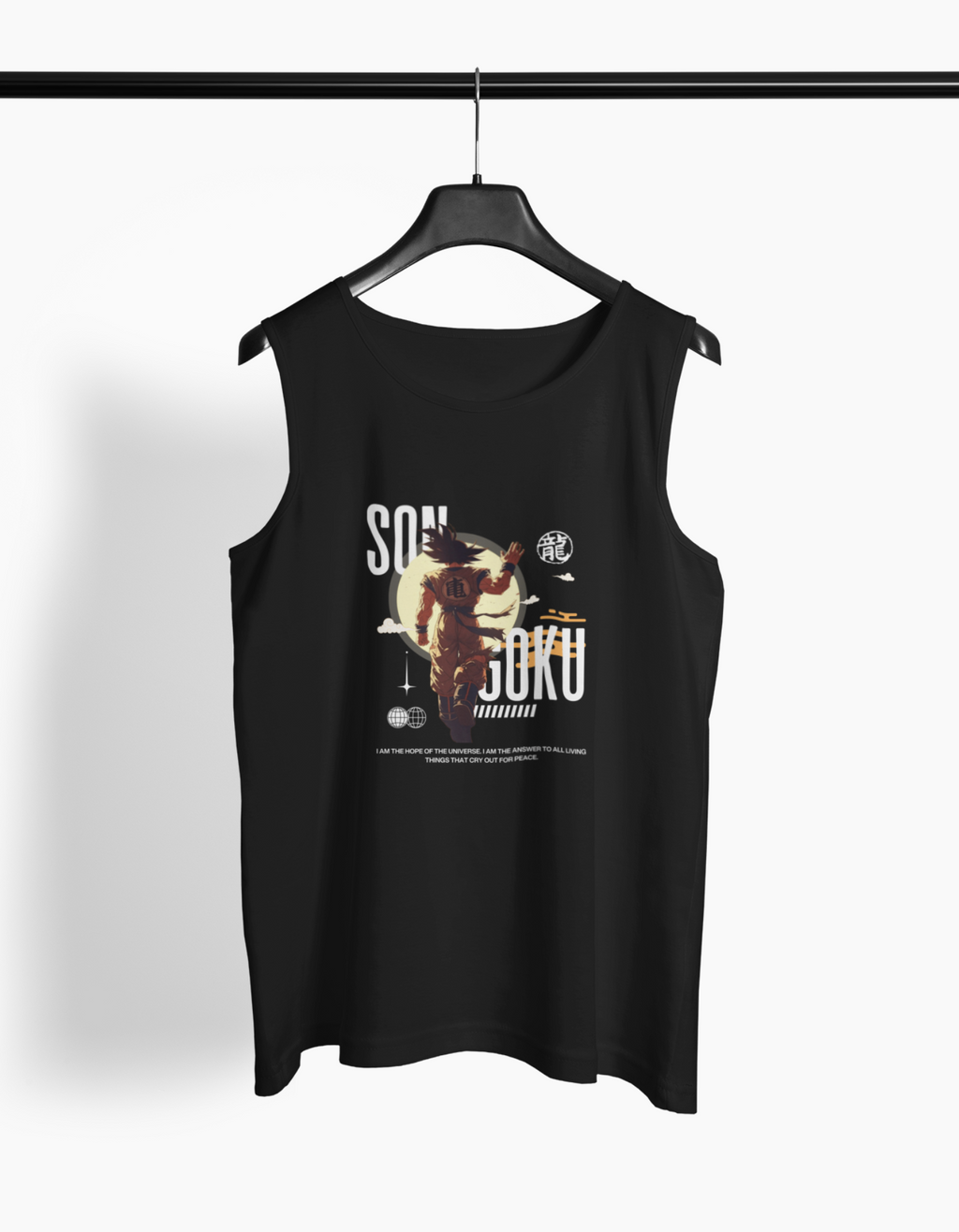 SON GOKU: HOPE — SLEEVELESS T-SHIRT