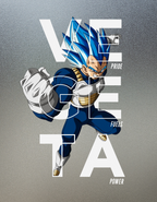 VEGETA: PRIDE FUELS POWER — ACID WASH HOODIE