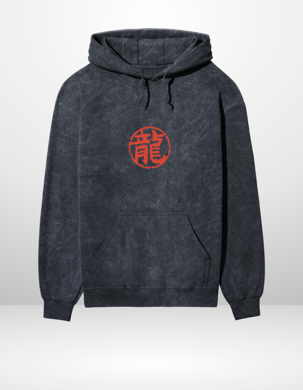 ROSHI: THE WISE MASTER — ACID WASH HOODIE