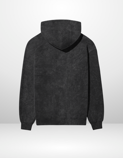 BELIEVE- UNISEX ACID WASH HOODED SWEATSHIRT