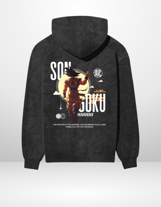 I AM THE HOPE- UNISEX ACID WASH HOODED SWEATSHIRT