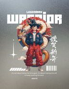 VEGITO: LEGENDARY WARRIOR — CLASSIC CREW T-SHIRT
