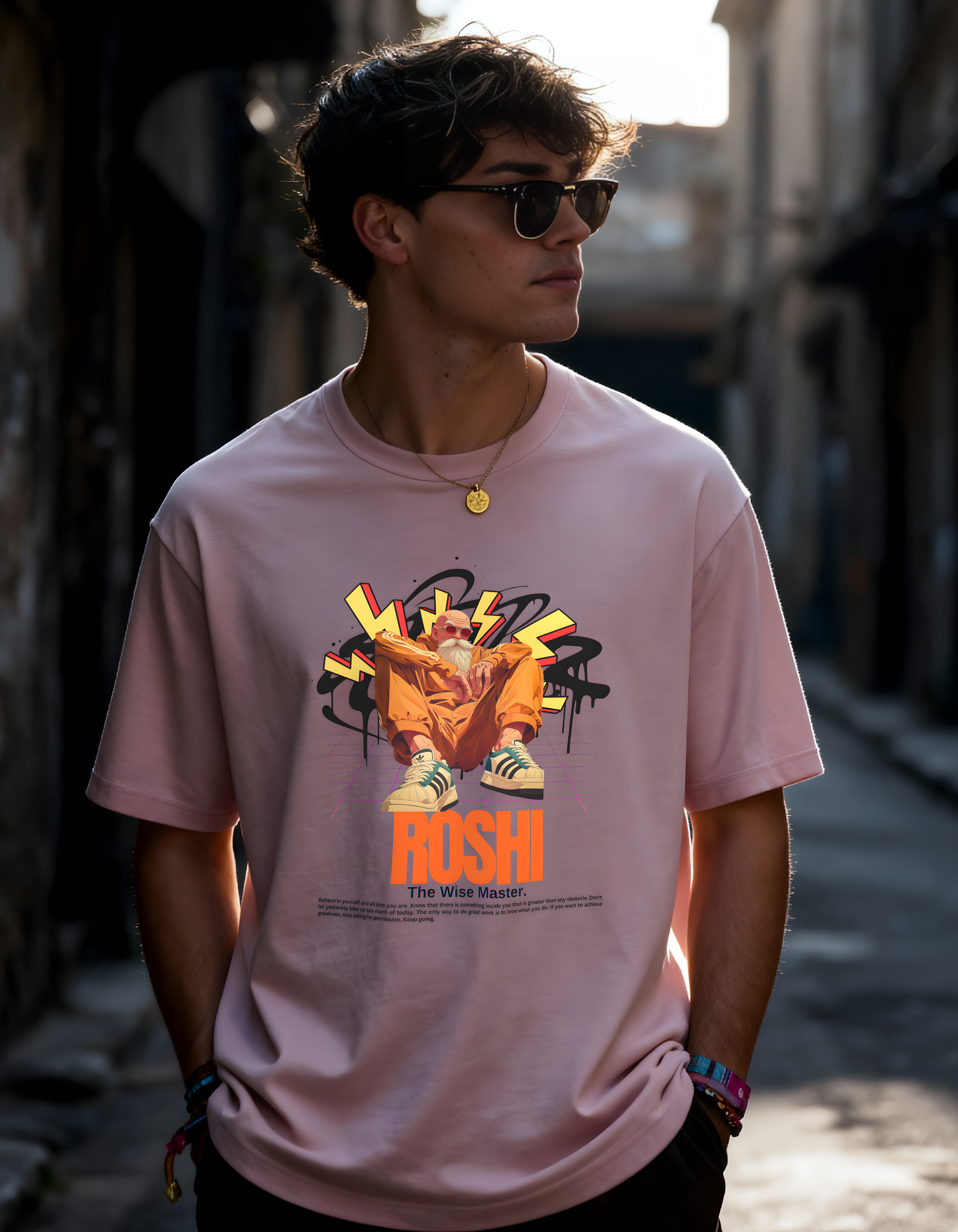 ROSHI: THE WISE MASTER — CLASSIC CREW T-SHIRT