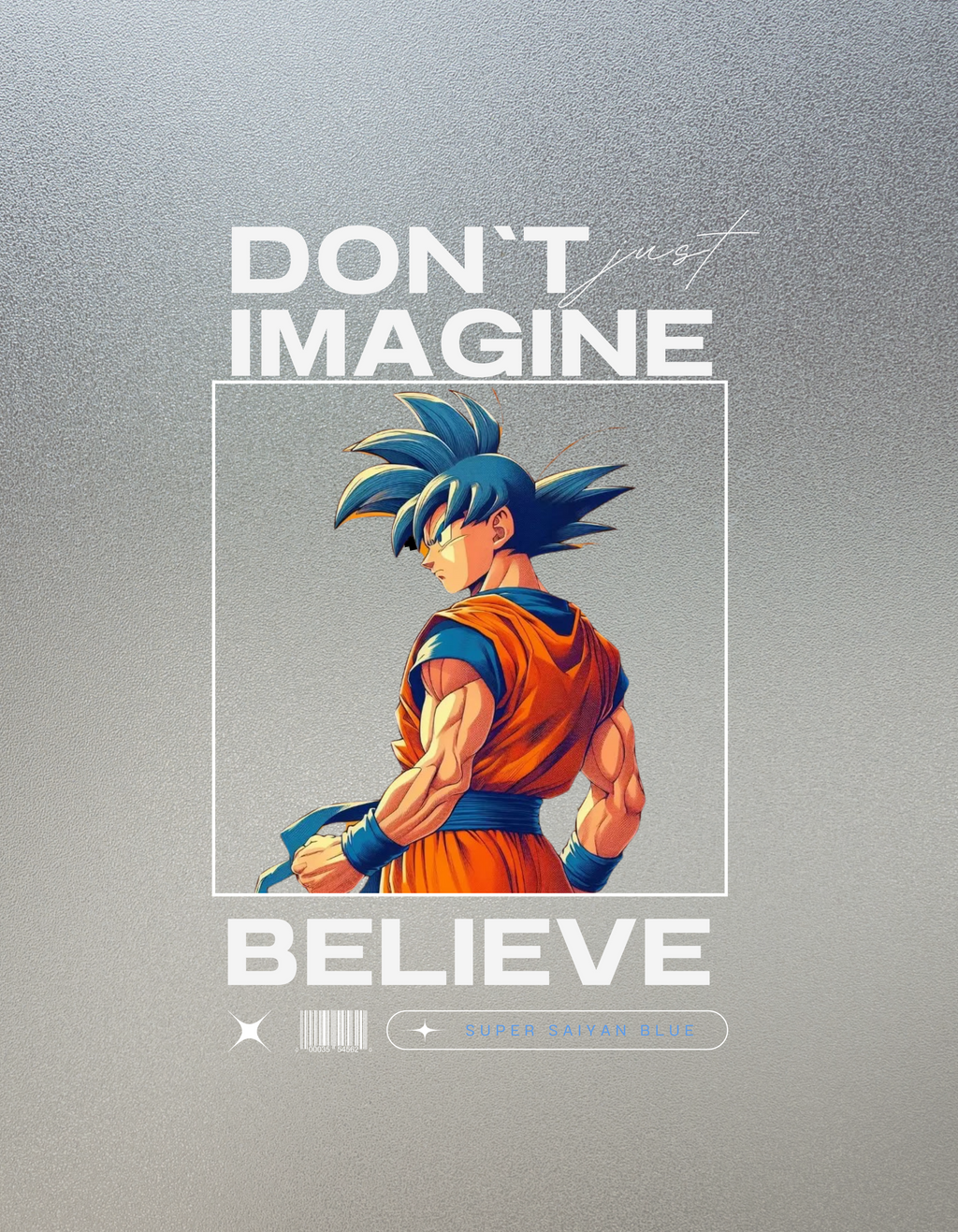 GOKU: BELIEVE — CLASSIC CREW T-SHIRT
