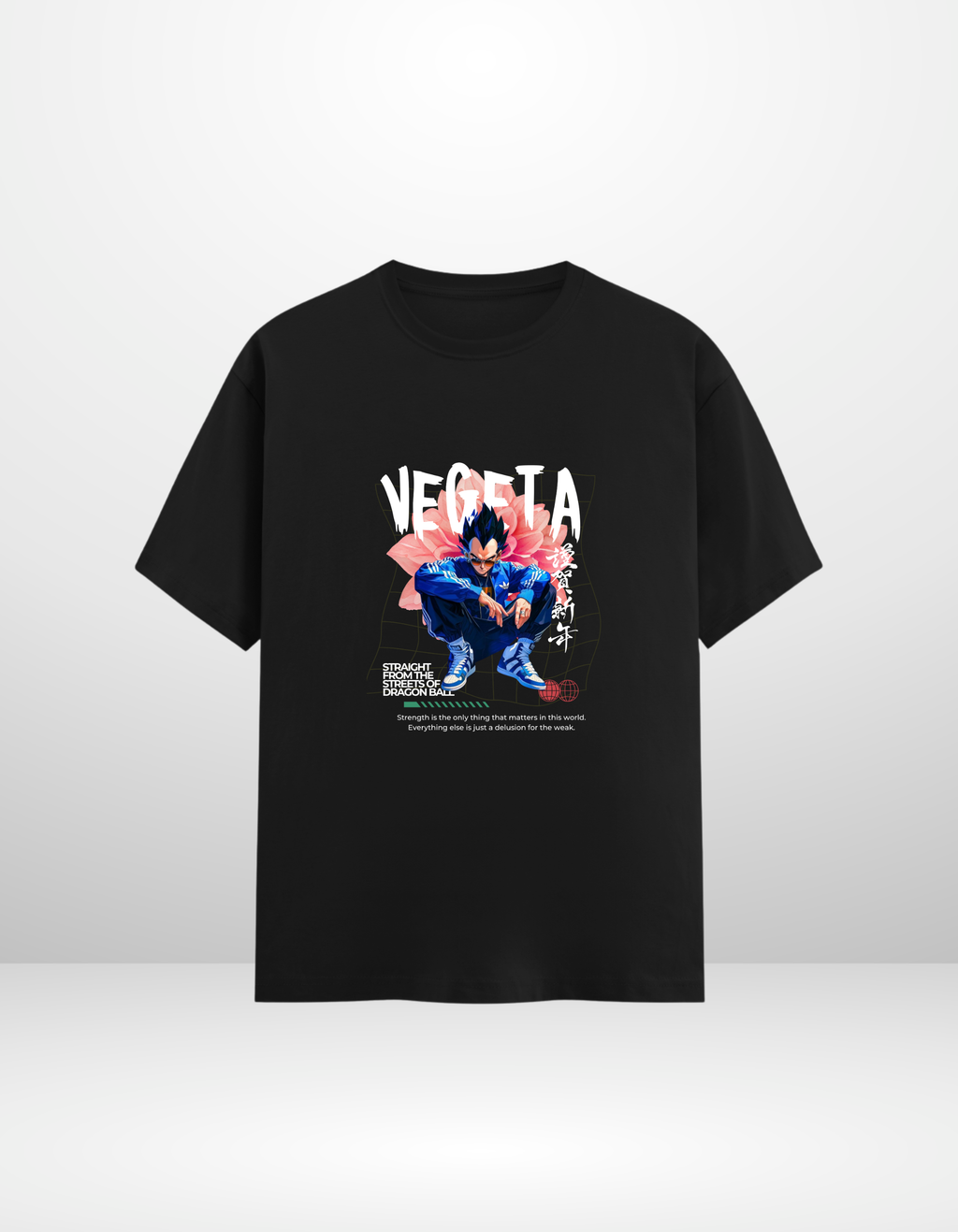 VEGETA: STRAIGHT FROM THE STREETS — CLASSIC CREW T-SHIRT