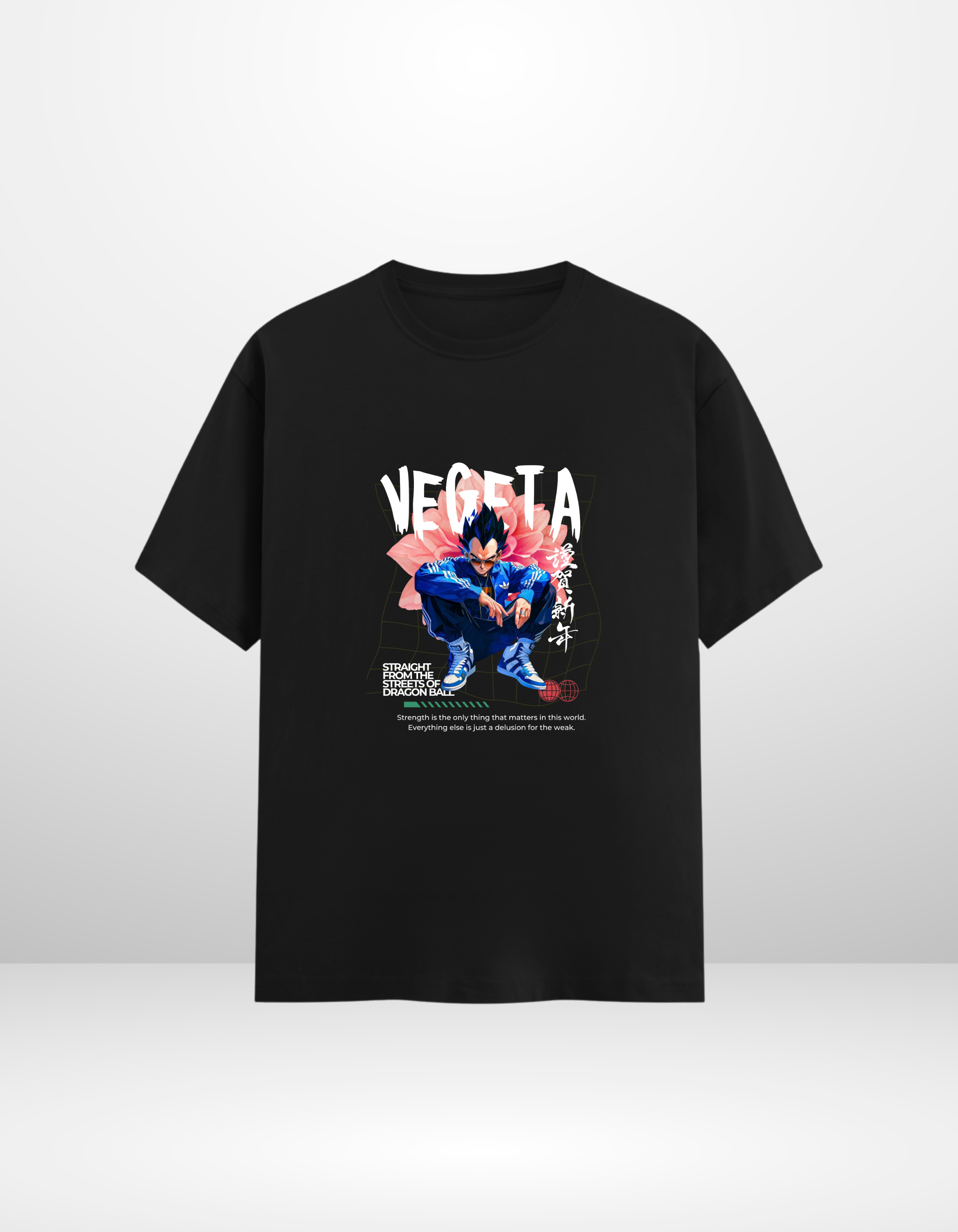 VEGETA: STRAIGHT FROM THE STREETS — CLASSIC CREW T-SHIRT