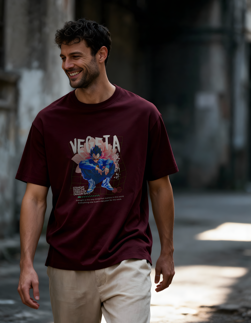 VEGETA: STRAIGHT FROM THE STREETS — CLASSIC CREW T-SHIRT