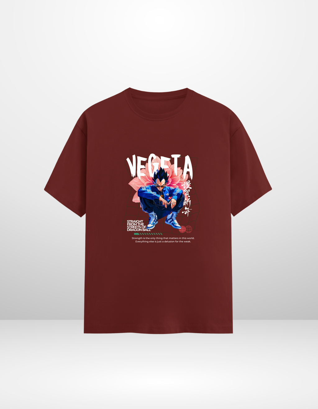 VEGETA: STRAIGHT FROM THE STREETS — CLASSIC CREW T-SHIRT