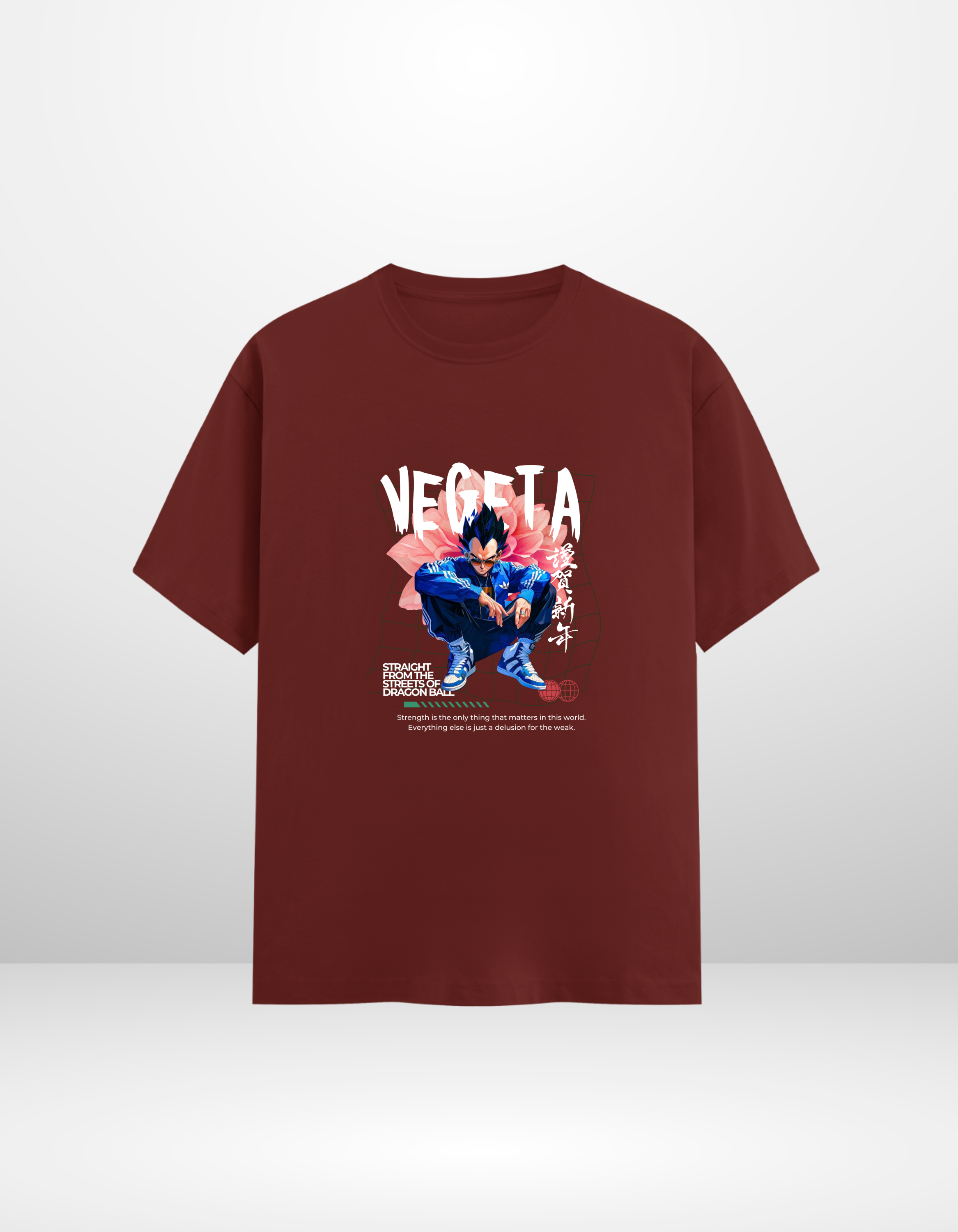 VEGETA: STRAIGHT FROM THE STREETS — CLASSIC CREW T-SHIRT