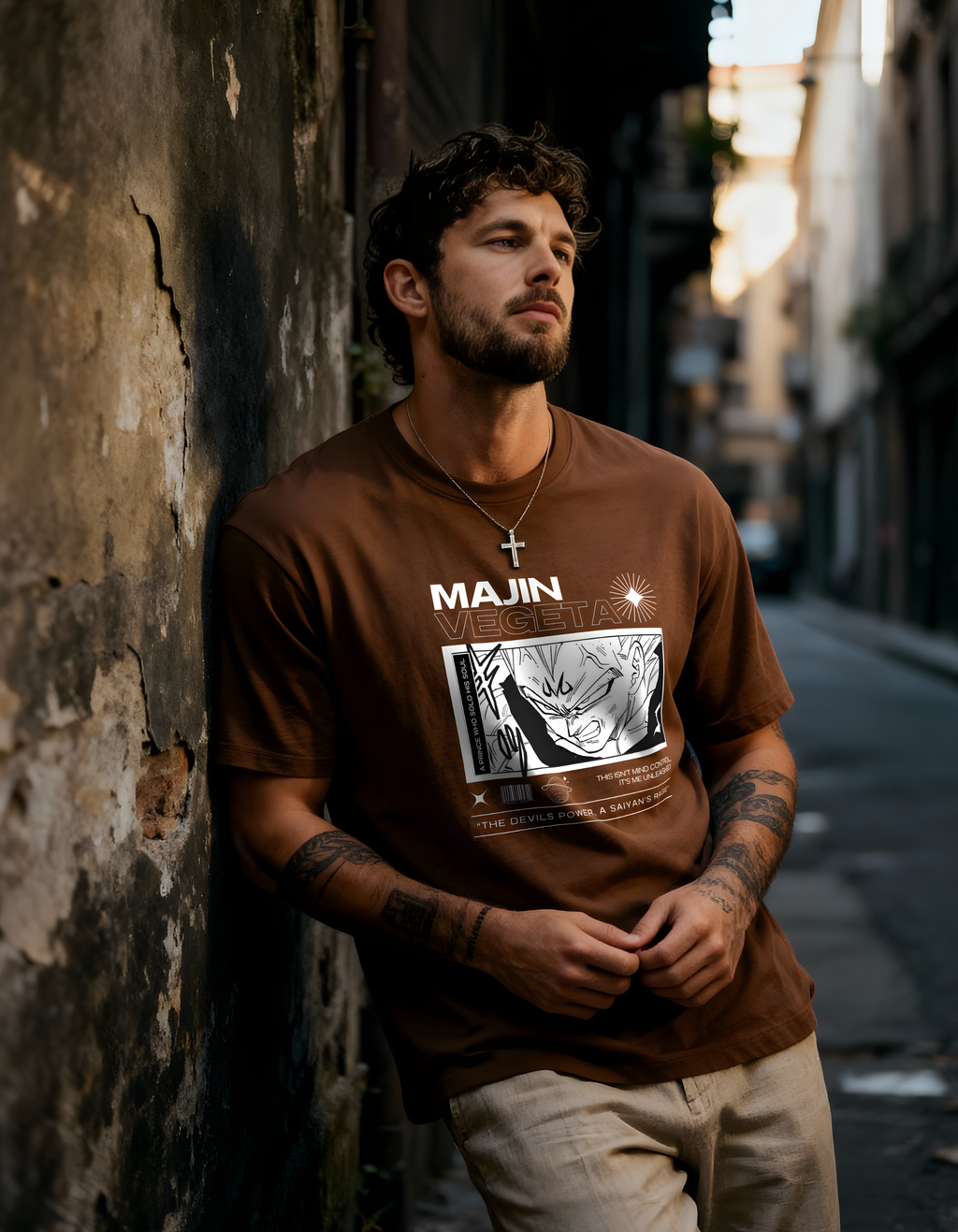 VEGETA: MAJIN — CLASSIC CREW T-SHIRT